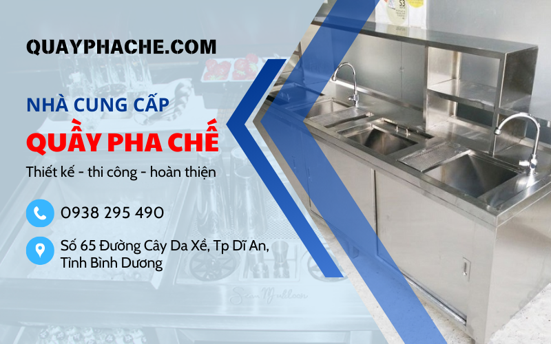 QUẤY PHA CHẾ INOX