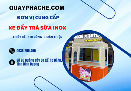 Cung Cấp Xe Đẩy Trà Sữa Inox: Giải Pháp Hoàn Hảo Cho Kinh Doanh Trà Sữa Hiện Đại