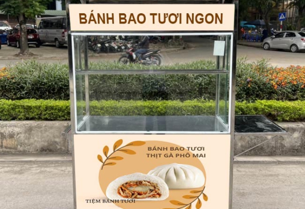 TỦ BÁNH BAO 1M2x60x1M95