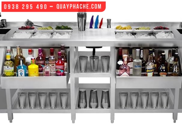QUẦY PHA CHẾ INOX 304