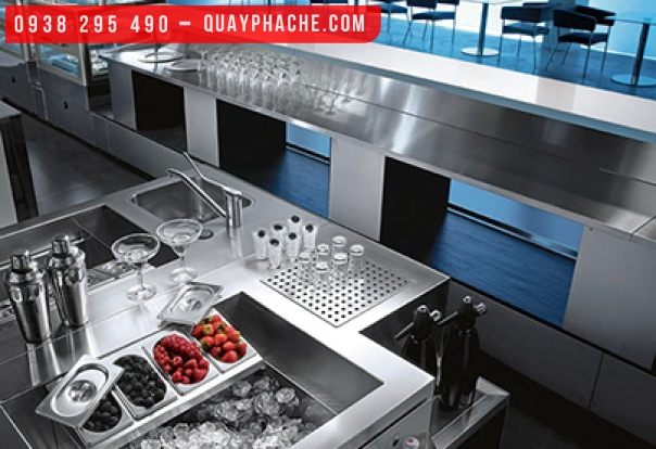QUẦY PHA CHẾ INOX NHÀ HÀNG