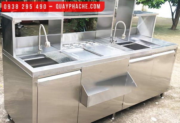 QUẦY CAFE INOX HIỆN ĐẠI
