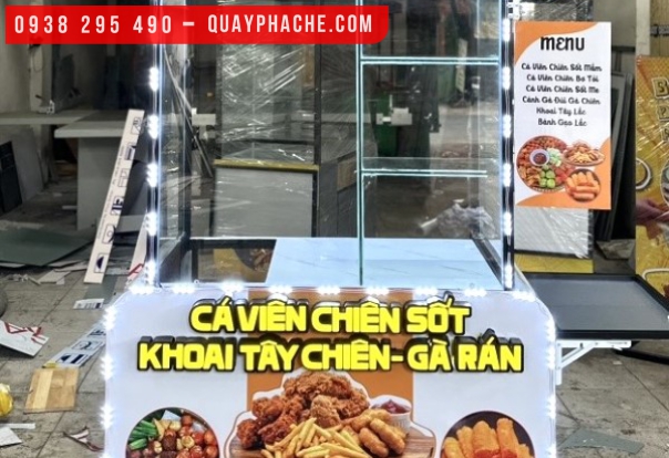 TỦ GÀ RÁN 1M2x60x1M95