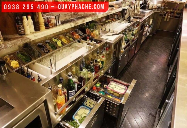 QUẦY BAR INOX THEO YÊU CẦU